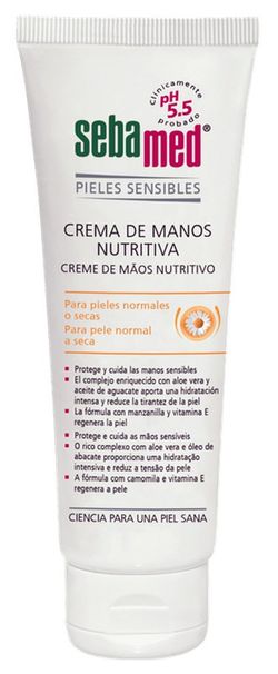 Sebamed Crema De Manos Nutritiva 75 ml