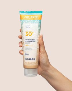 Sensilis Gel Creme Protetor Solar FPS 50+ 250 ml