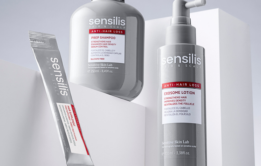 Sensilis, complément alimentaire pour la longévité des cheveux et du cuir chevelu, 30 bâtonnets à boire