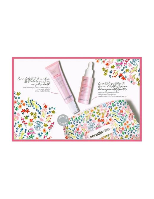 Sensilis Trousse de Toilette Skin Glow Crème de Jour 50 ml + Sérum 15 ml