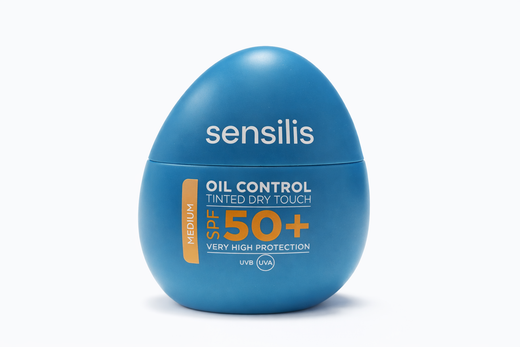 Sensilis Oil Control Tinted Dry Touch Médio FPS 50+ 40 ml