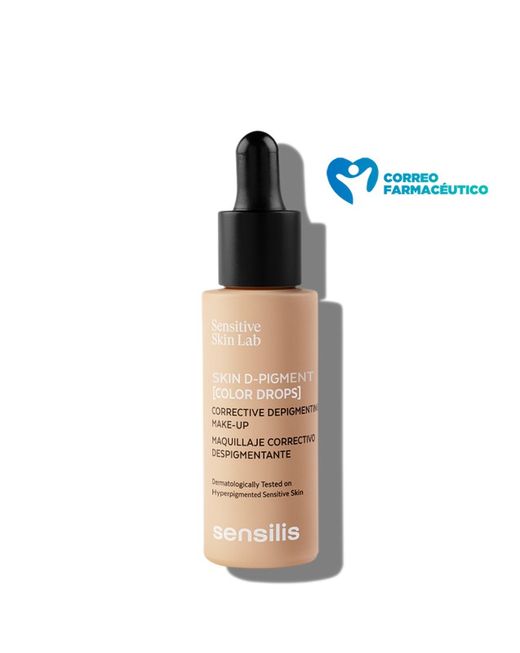Sensilis Skin D-Pigment [Color Drops] – Depigmenting Makeup 30 ml