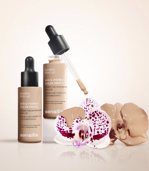Sensilis Skin D-Pigment [Color Drops] – Depigmenting Makeup 30 ml