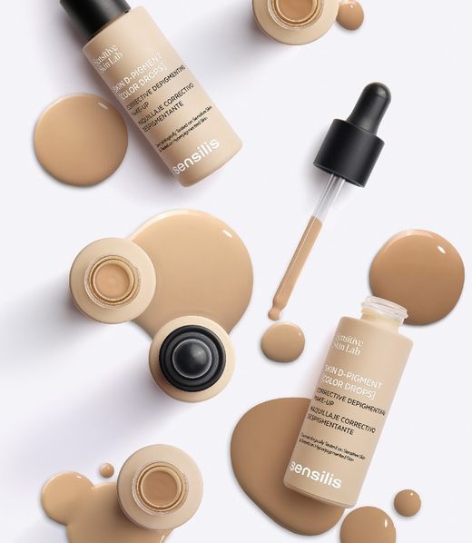 Sensilis Skin D-Pigment [Color Drops] – Depigmenting Makeup 30 ml