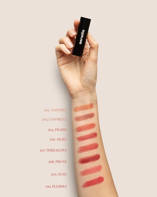 Sensilis Velvet Satin Lipstick 206 Mure
