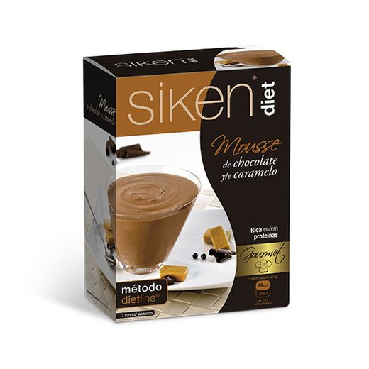 Siken Diet Chocolate e Mousse de Caramelo 7 Envelopes