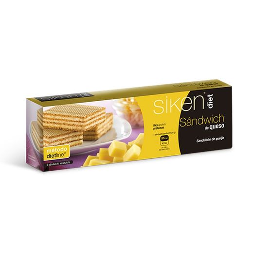 Sanduíche de Queijo Siken Diet 6 Sanduíche