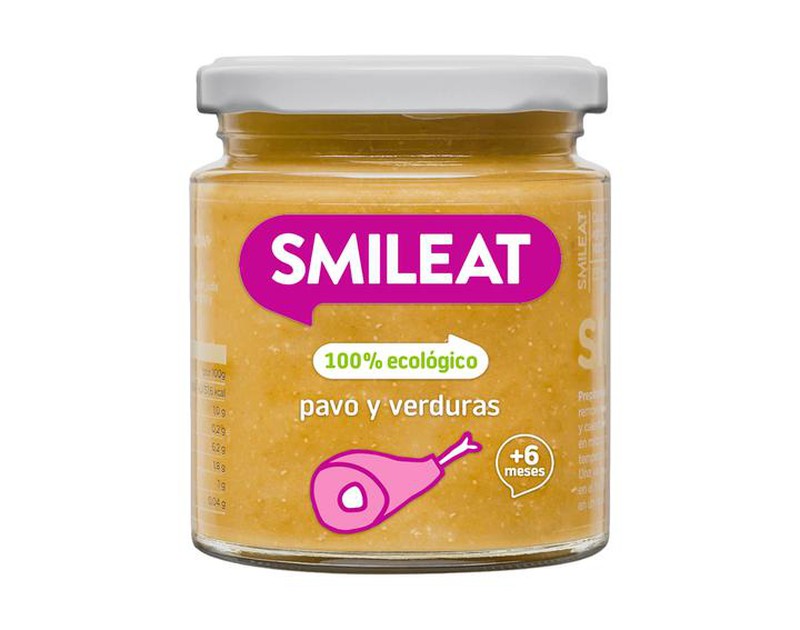 Smileat Verduras Con Pavo Ecologico 230g — Farmacia Núria Pau