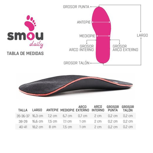 Palmilha Smou Daily Short (Par)