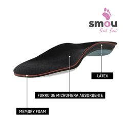Smou Flatfoot Plantillas Para Pies Planos Mujer Y Hombre (Par)