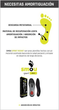 Pie Cavo Tenis Para Correr Supinador Smou Sport Resist Plantillas
