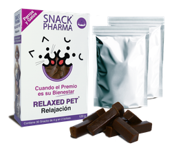 Snack Pharma Relaxed Pet Snack Relajante para Perros y Gatos – 60 g