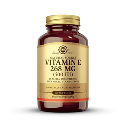 Solgar Vitamin E 400 IU (268 mg) 100 soft capsules
