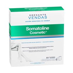 Bandagens Drenantes de Somatolina Ação Redutora de Choque 2 Bandagens