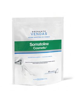 Bandagens Drenantes de Somatolina Ação Redutora de Choque 2 Bandagens