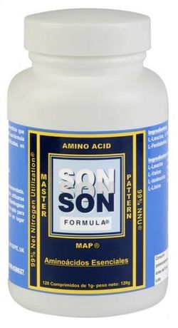SON Formula Complemento Alimenticio de Aminoácidos Esenciales 120 Comprimidos