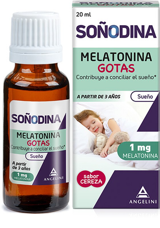 Soñodina Melatonina Gotas 20 ml — Farmacia Núria Pau