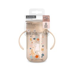 Suavinex 360º Trainer Cup Wonderland 340 ml - Verde / Rosa / Bege (+12 meses)