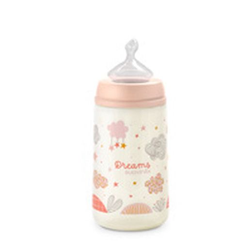 Suavinex Biberon Tétine Anatomique Silicone Débit Moyen 0-6m Taille 1 270 ml