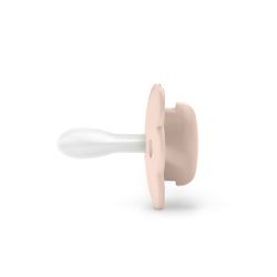 Chupeta fisiológica Suavinex em formato de borboleta para bebês de 6 a 18 meses.