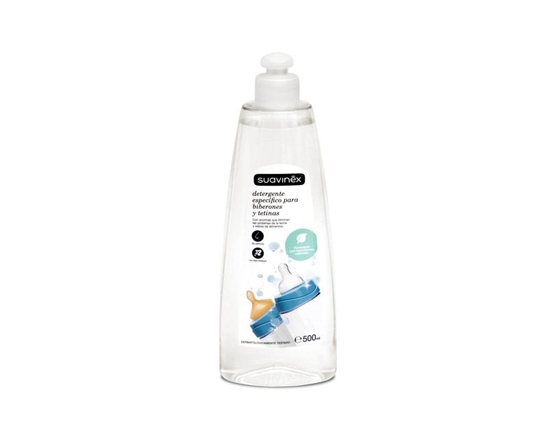 Suavinex detergente específico biberones y tetinas 2x500 ml
