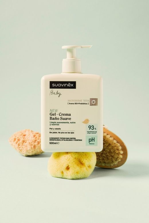 Suavinex Gel-Crema Baño Suave 500 ml