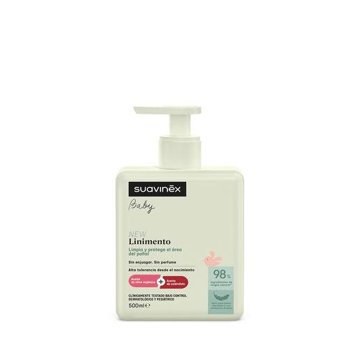 Suavinex Baby Liniment Cleansing Milk +0M 500 ml