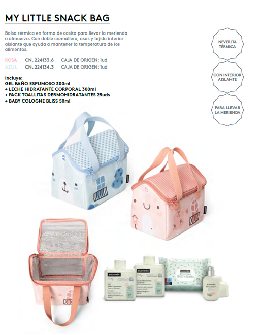 Suavinex 'My Little Snack Bag' 4 Productos + Neverita