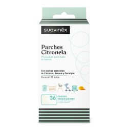 Suavinex Parches de Citronela Antimosquitos 36 Unidades