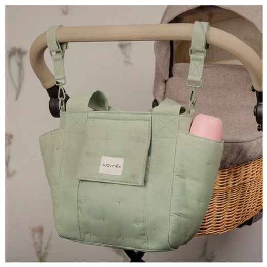 Sac à langer vert petit Suavinex Poetry