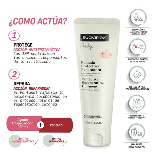 Suavinex Pomada Protectora Reparadora 100 ml