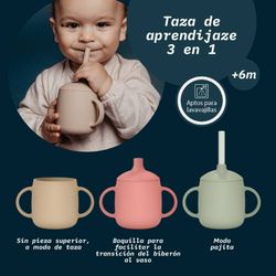Suavinex 3 in 1 Silicone Learning Cup +6 months