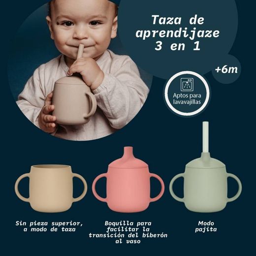 Suavinex 3 in 1 Silicone Learning Cup +6 months