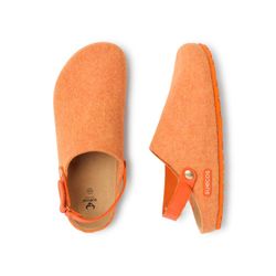 Chinelo Sueco com alça na bainha laranja
