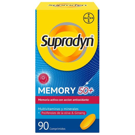 Supradyn Memory 50+ 30 Tablets / 90 Tablets