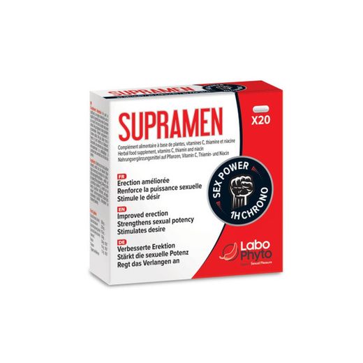 Supramen Energia e Vitalidade Masculina 20 Cápsulas
