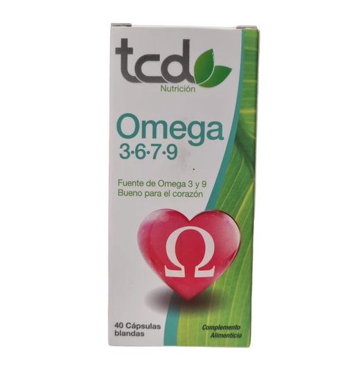TCD Nutricion Omega 3-6-7-9 40 Cápsulas Blandas