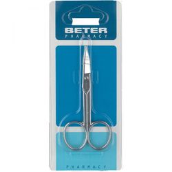 Manicure Tesoura Beter Chrome Unhas Curvas 9,2 Cm
