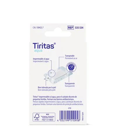 Bandagens adesivas Aqua 3 tamanhos 20 U