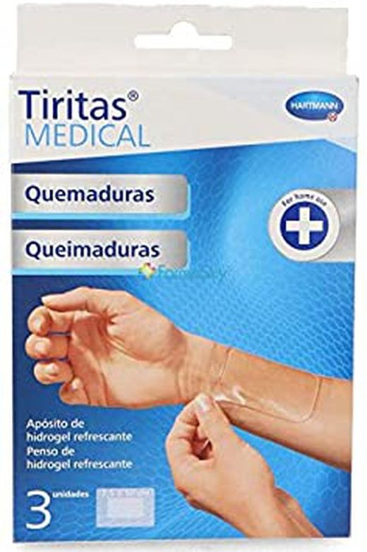 Tiritas® Medical Quemaduras Grandes 10 X 7.5 Cm 3 U