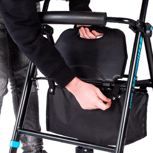 Déambulateur d'extérieur pliable en aluminium Totalcare Elite FP/FM