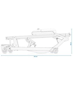 Totalcare Aupa Mini grue de transfert électrique (comprend le harnais de base)