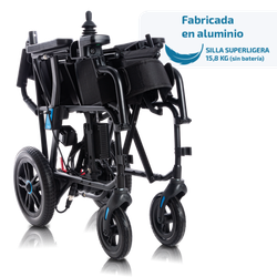 Cadeira de rodas elétrica Totalcare ITAKA 15 Ah, superleve, em alumínio.