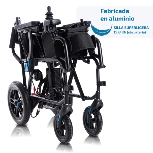 Cadeira de rodas elétrica Totalcare ITAKA 15 Ah, superleve, em alumínio.