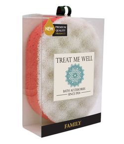 Tret Me Well Sponge 2 in 1 Family 574