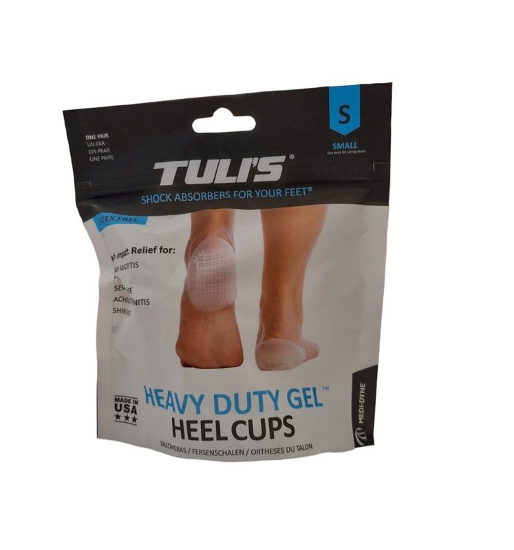 Tuli's Gel Heel Pad Pair Maximum Cushioning When Coming In