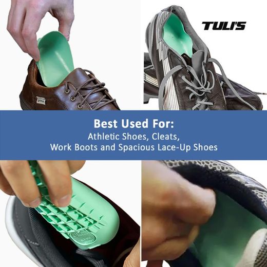 Tuli's Heavy Duty Heel Cups Coussinet de talon en caoutchouc 1 paire