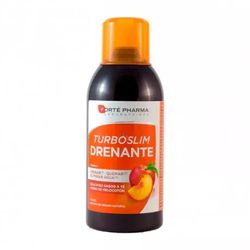 Pacote Drenante Turboslim Pêssego 2 x 500 ml