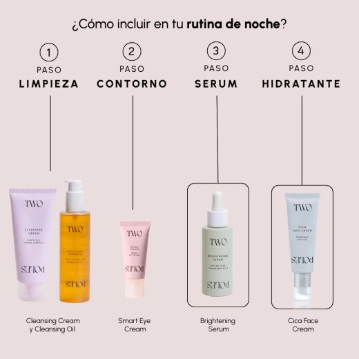 Two Poles Dark Spot Treatment Duo Brightening Serum + Cica Face Cream