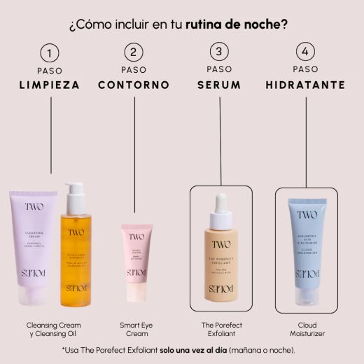 Two Poles Pores & Smooth Duo The Porefect Exfoliant + Cloud Moisturizer